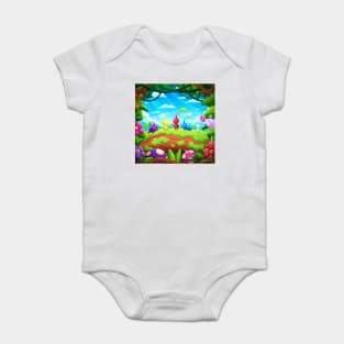 Pikmin Baby Bodysuit